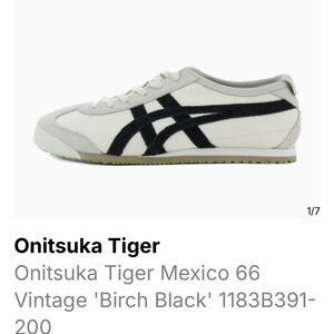 Onitsuka Tiger Mexico 66 Vintage Birch Black